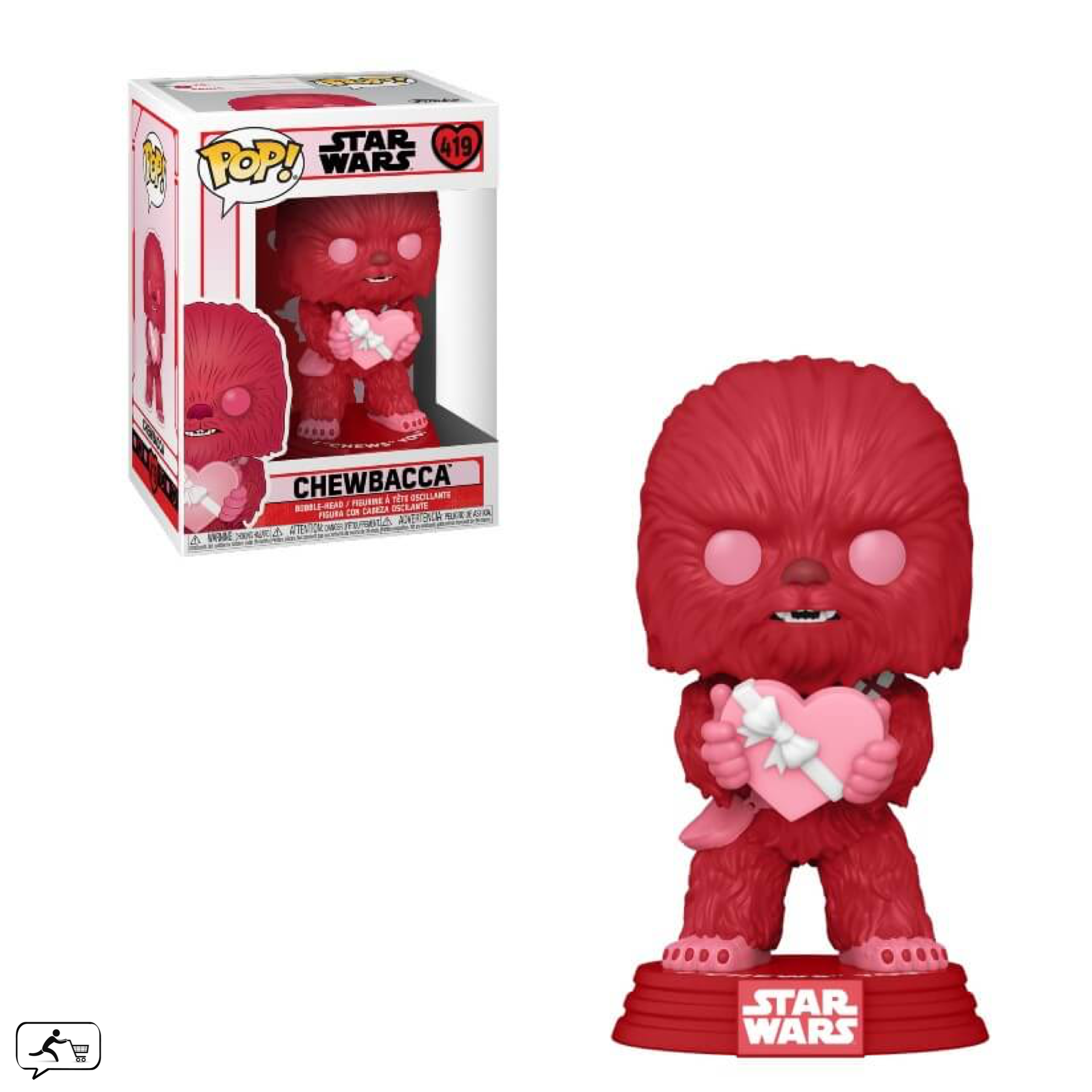 Star Wars: Valentines - Cupid Chewbacca Funko Pop! 